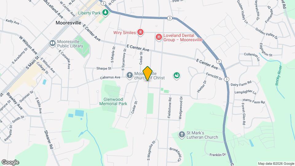 225 Hickory Dr Map and Location Details