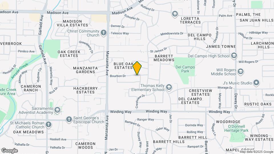 6038-6038 Bourbon Dr Map and Location Details