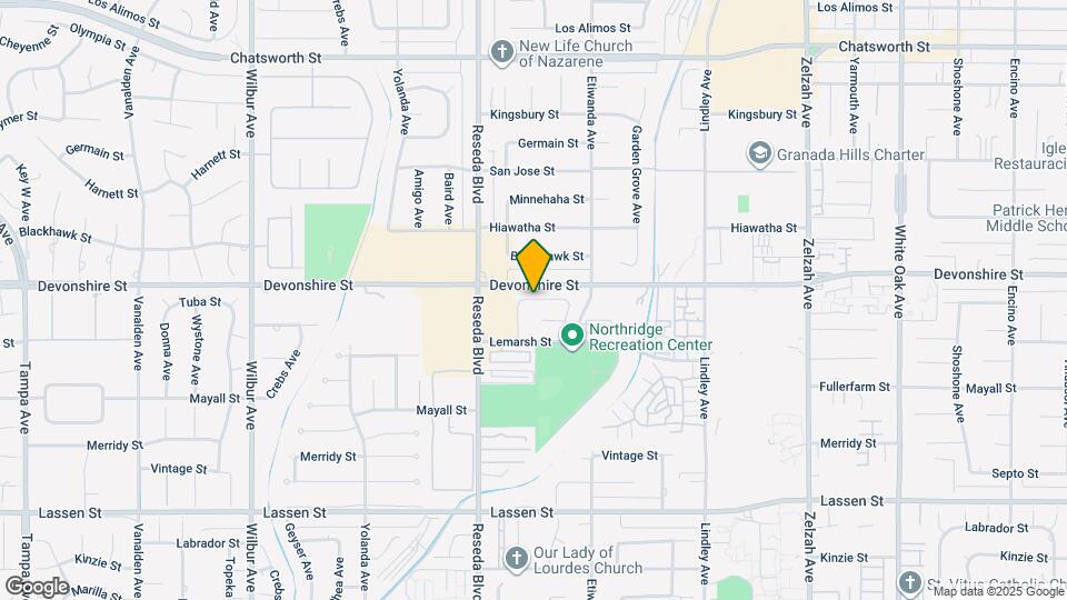 18415 Tuba St Map and Location Details