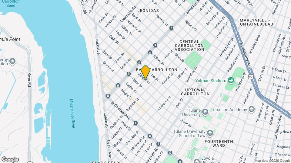 1037 Fern St Map and Location Details