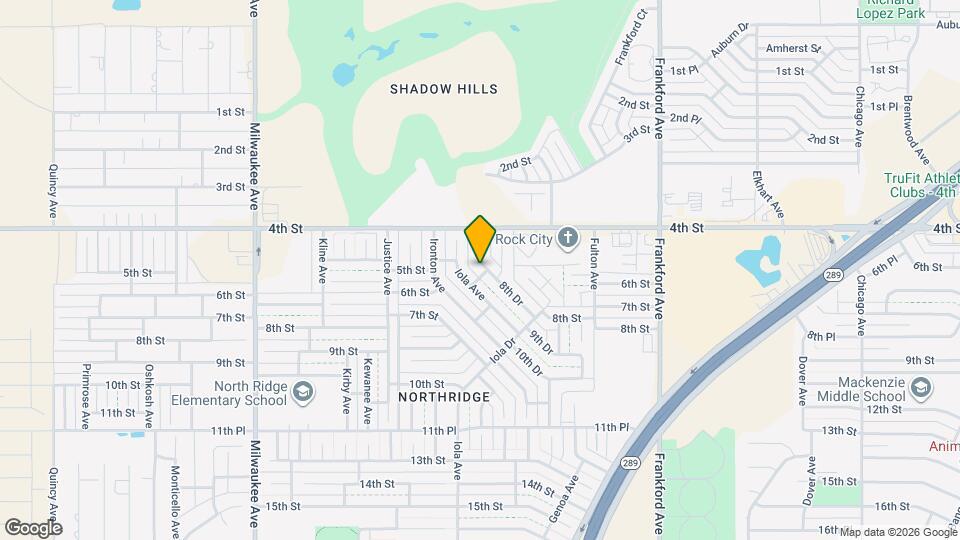 420 Hyden Ave Map and Location Details