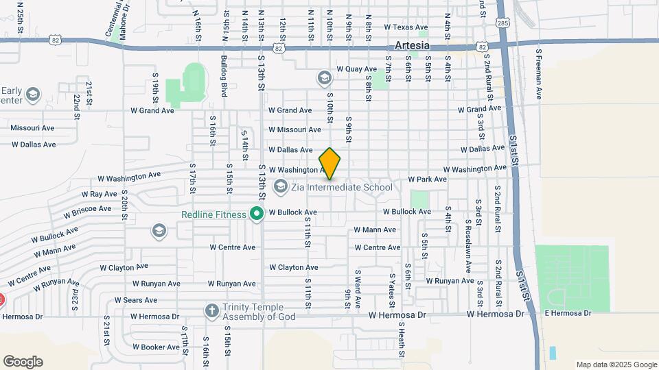 1002 W Ray Ave Map and Location Details