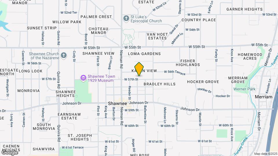 10820 W 57th St Map and Location Details