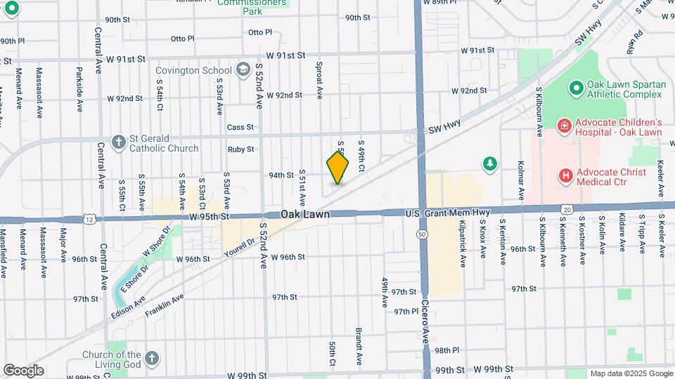 5001-5023 Columbus Dr Map and Location Details