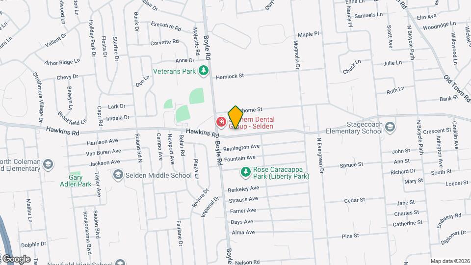 495 Hawkins Rd Map and Location Details