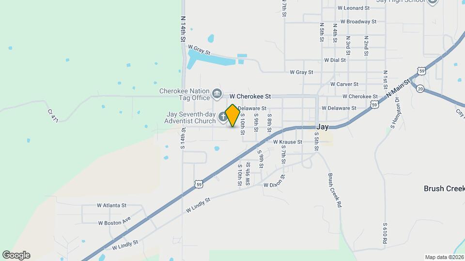 1022 W Washbourne St Map and Location Details