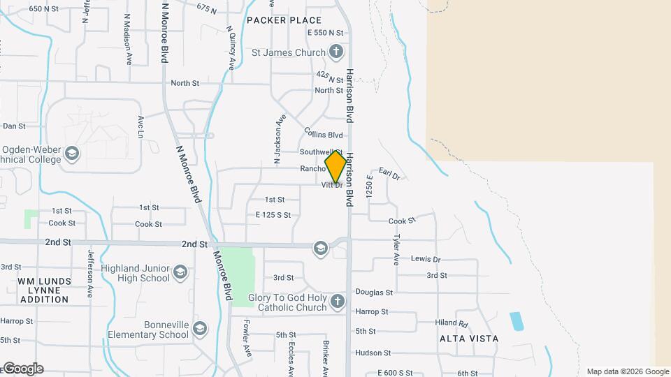 1161 Vitt Dr Map and Location Details