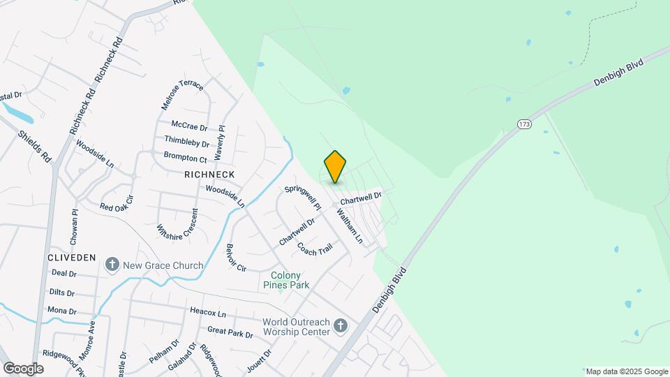 1521 Auckland Ct Map and Location Details