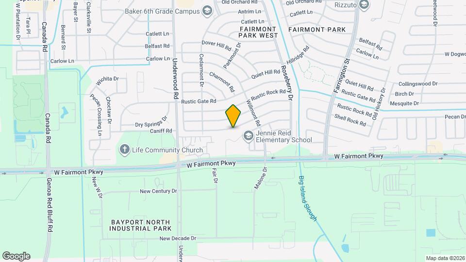 9906 Rocky Hollow Rd Map and Location Details