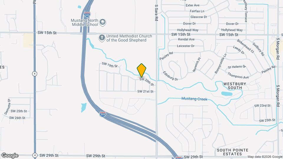 10702 NW 20th St Map and Location Details