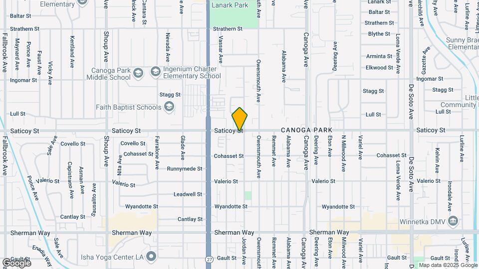 7551 Jordan Ave, Unit 403 Mapa y Detalles de la Ubicación