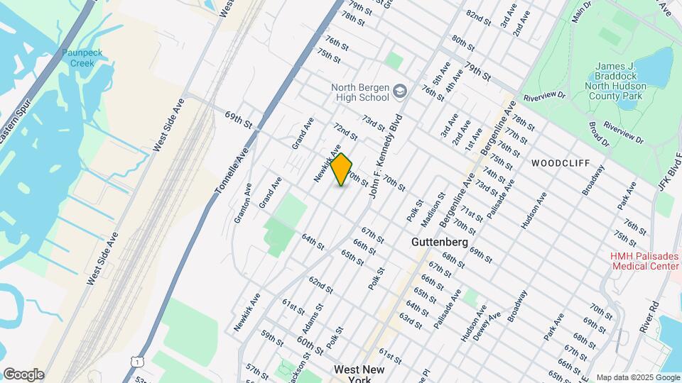 6807 Smith Ave Map and Location Details