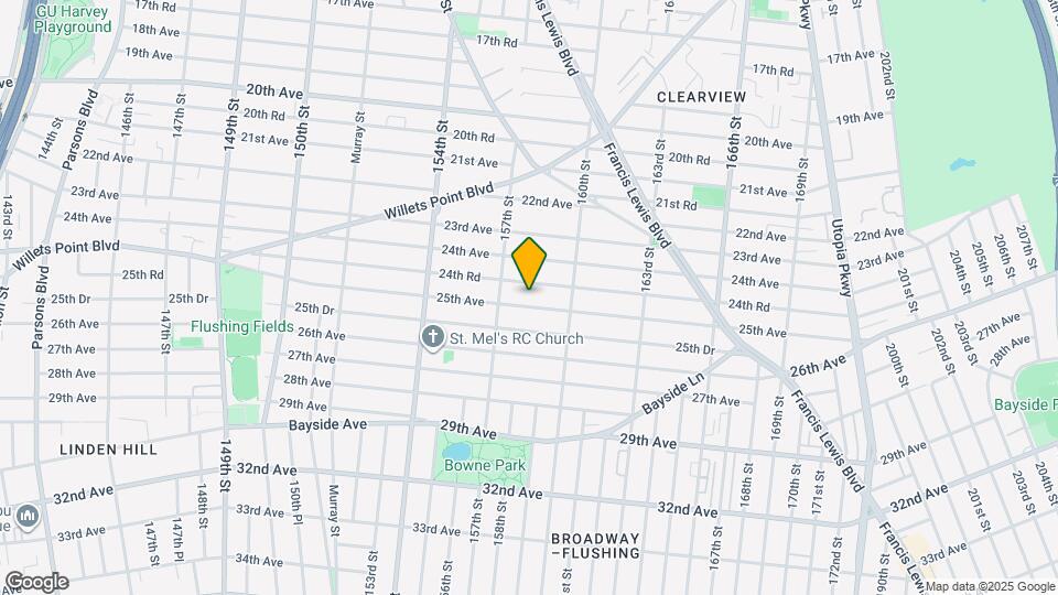 157-33 25th Ave Map and Location Details