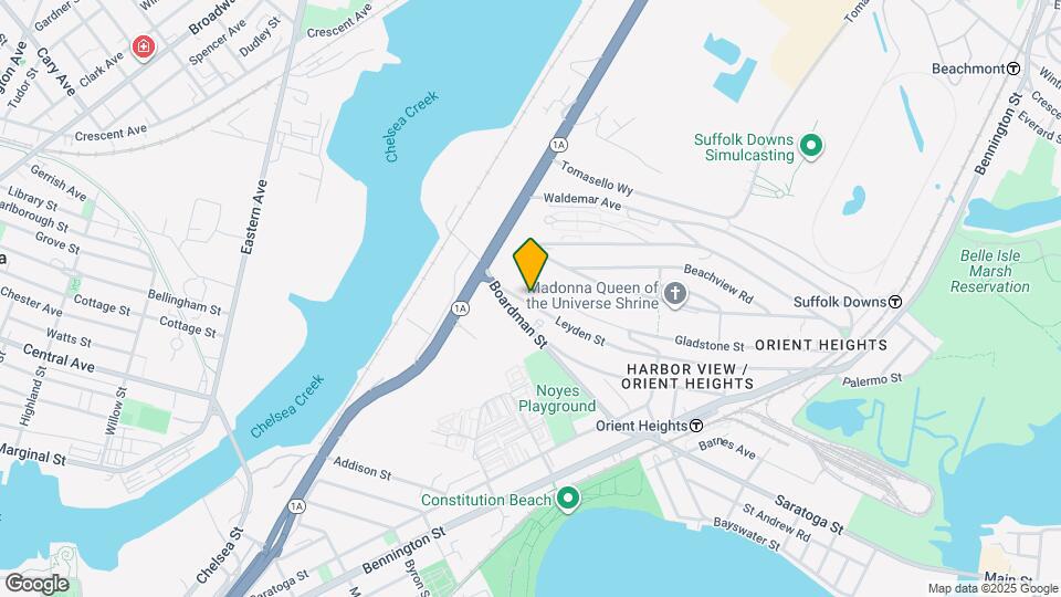 36 Leyden St Map and Location Details