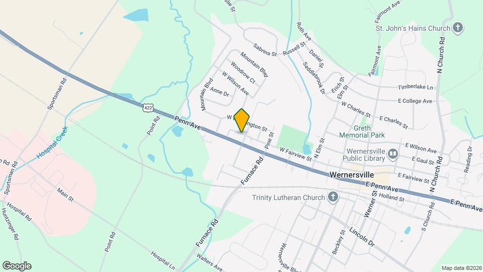 18 N Pearl St Map and Location Details