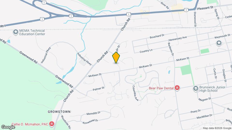 152 McKeen St Map and Location Details