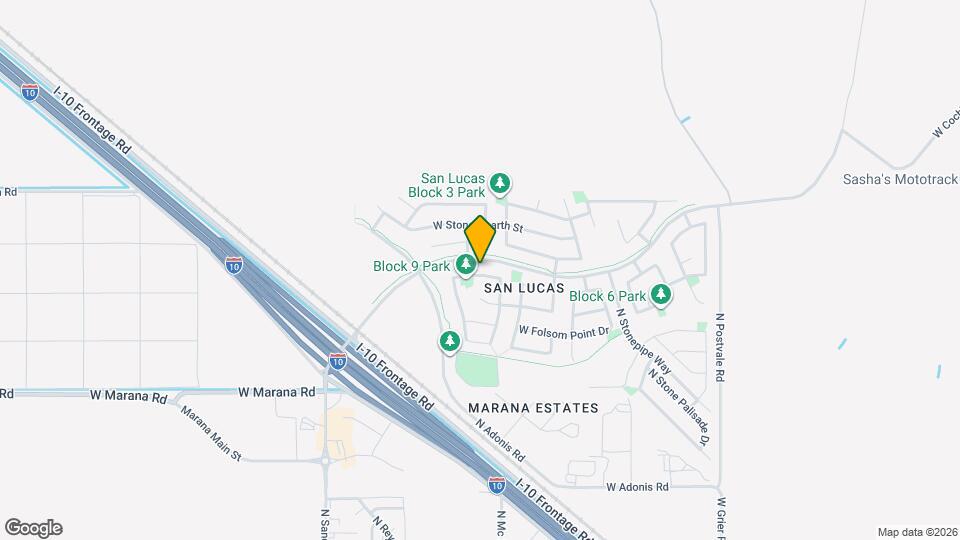 11488 W Anasazi Passage St Mapa y Detalles de la Ubicación