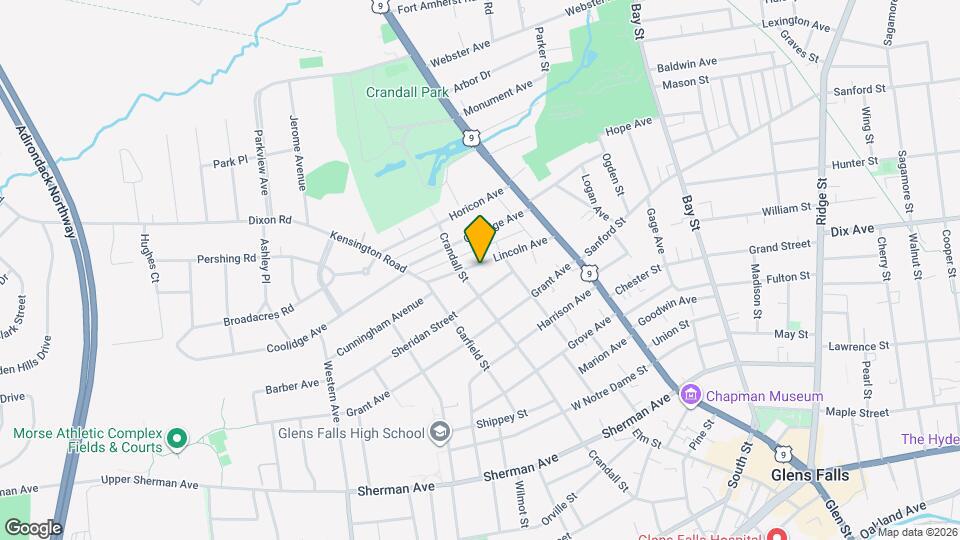 20 Lincoln Ave, Unit First Floor Map and Location Details