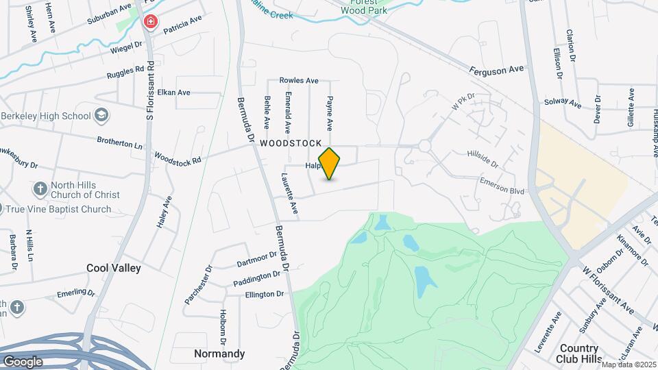 7507 Blanding Dr Map and Location Details