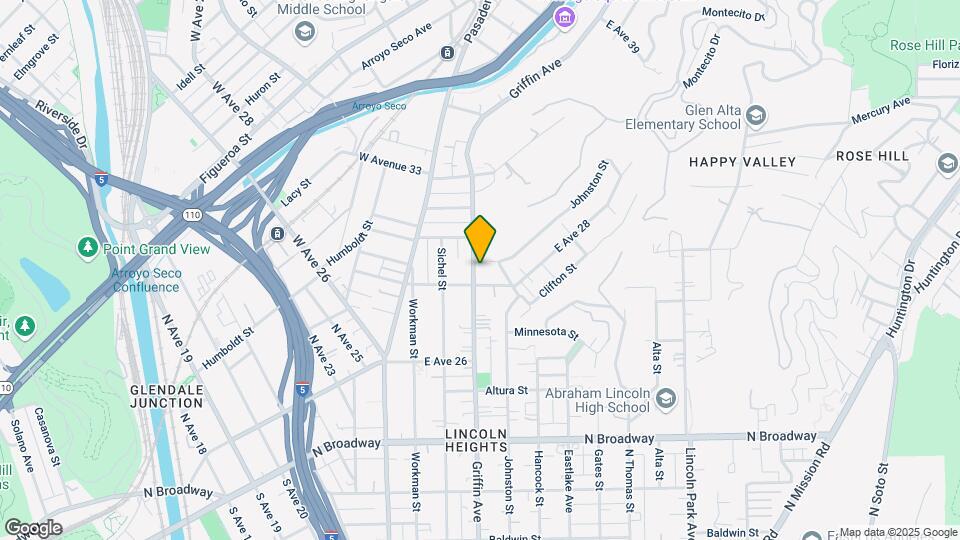 2816 Griffin Ave Map and Location Details