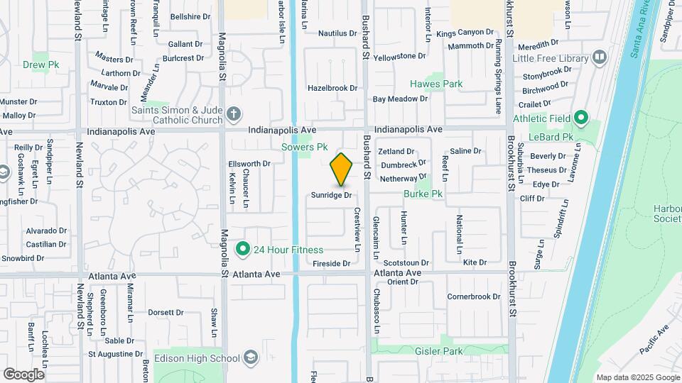 20731 Brookdale Ln Map and Location Details