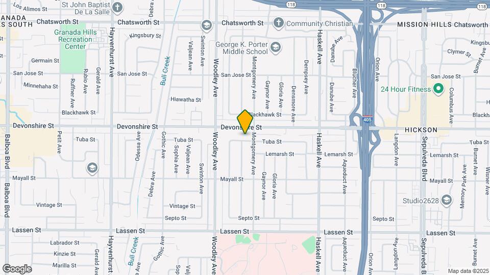 16049 Tuba St Mapa y Detalles de la Ubicación