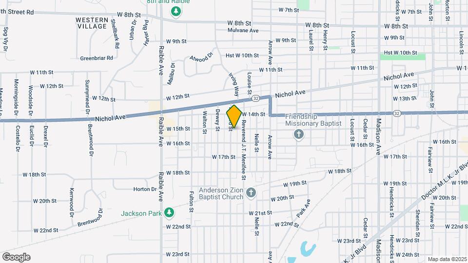 1504 Halford St Map and Location Details