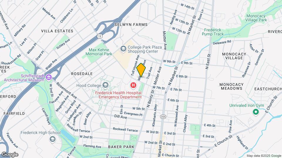 321 W 7th St-Unit -#B Mapa y Detalles de la Ubicación