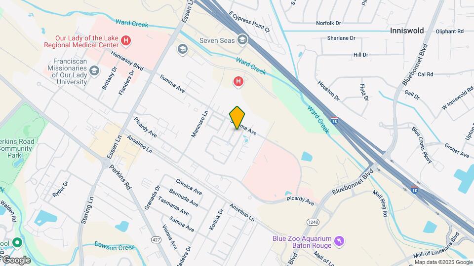 5141 Butter Creek Ln, Unit #211 Map and Location Details