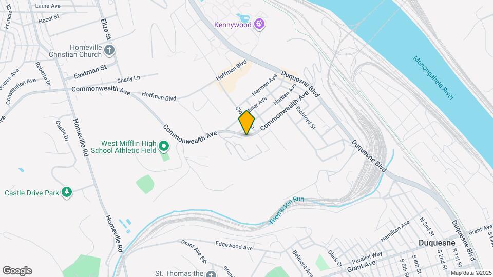 419 Commonwealth Ave Map and Location Details