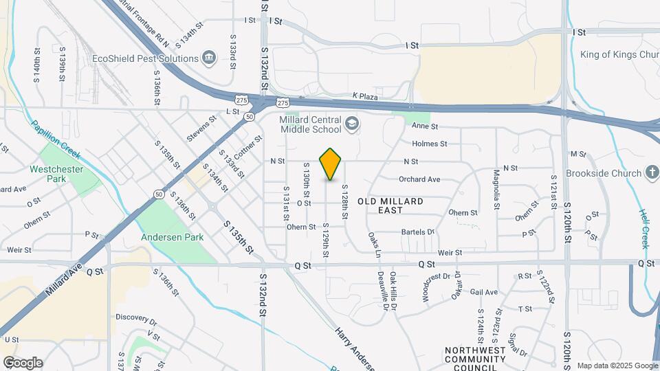 4935 S 129th St Map and Location Details