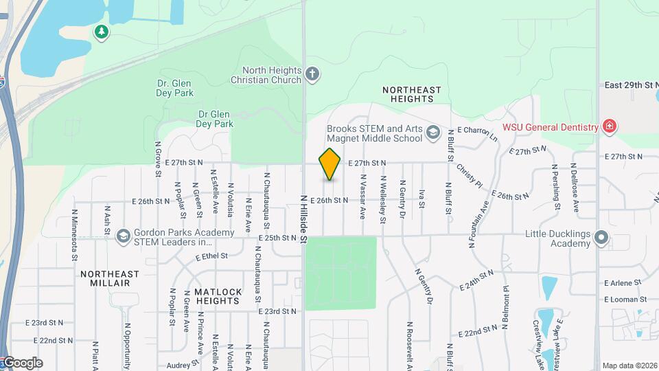 2722 N Holyoke St Map and Location Details