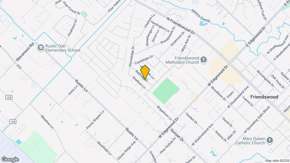 408 Bellmar Ln Map and Location Details