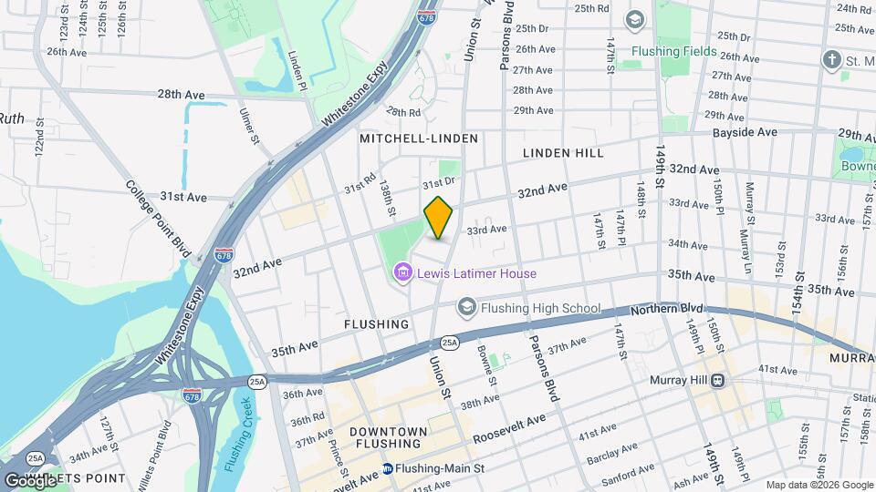 140-18 33rd Ave Map and Location Details