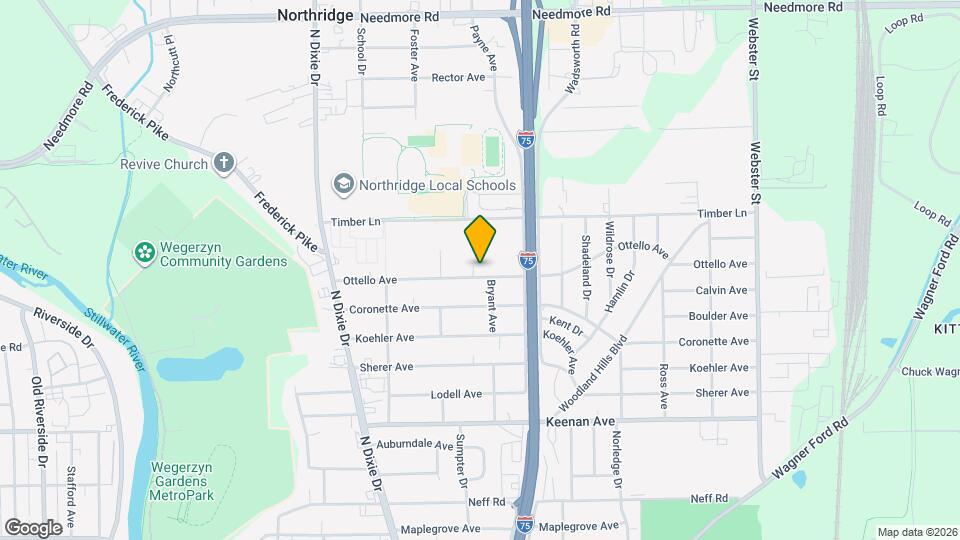 2251 Ottello Ave Map and Location Details