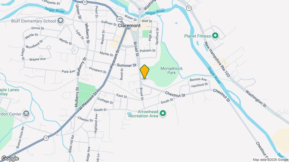 220 Broad St Map and Location Details