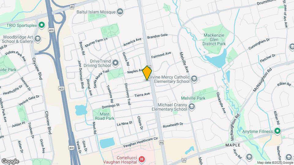 114 Sail Crescent Map and Location Details