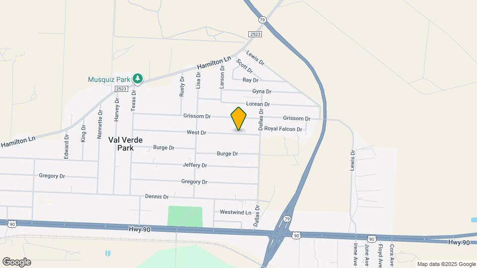 1105 West Dr Map and Location Details