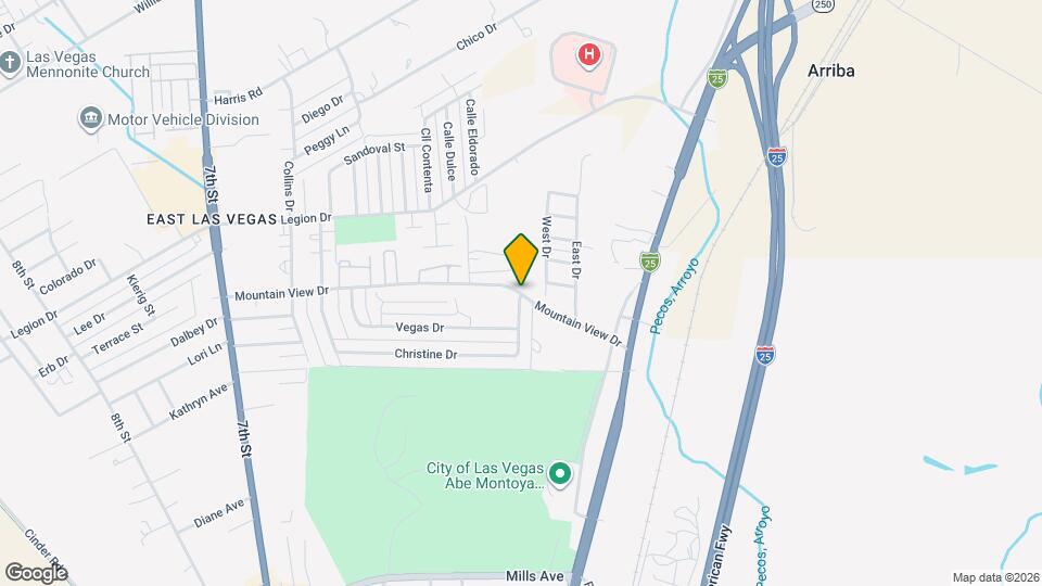 Monte Vista Apartments Map and Location Details