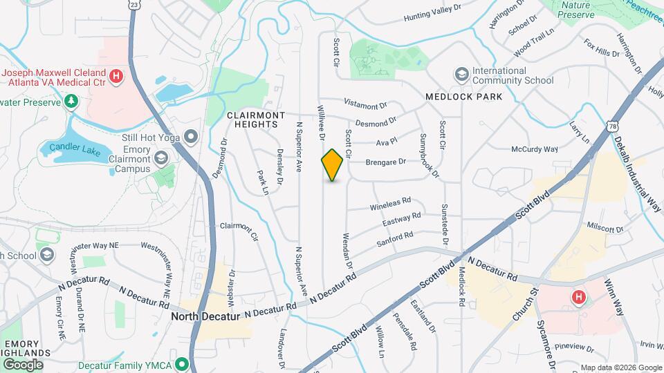 697 Willivee Dr Map and Location Details