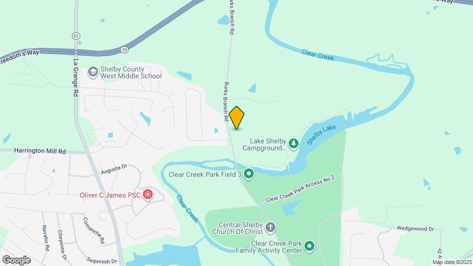 1645 Burks Branch Rd Map and Location Details