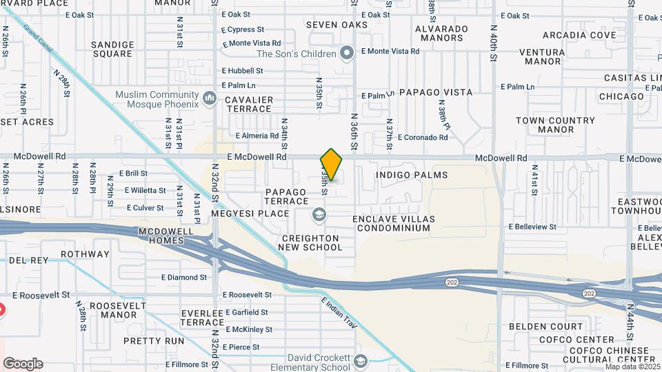 1431 N 35th St Map and Location Details