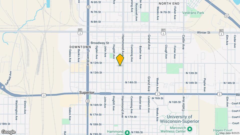 1213 Hammond Ave-Unit -1 Map and Location Details