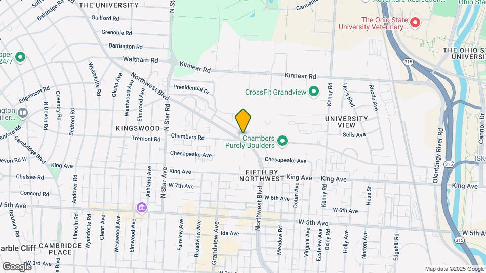 1728 Northwest Blvd Map and Location Details