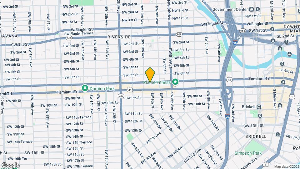 960 SW 7th St Map and Location Details