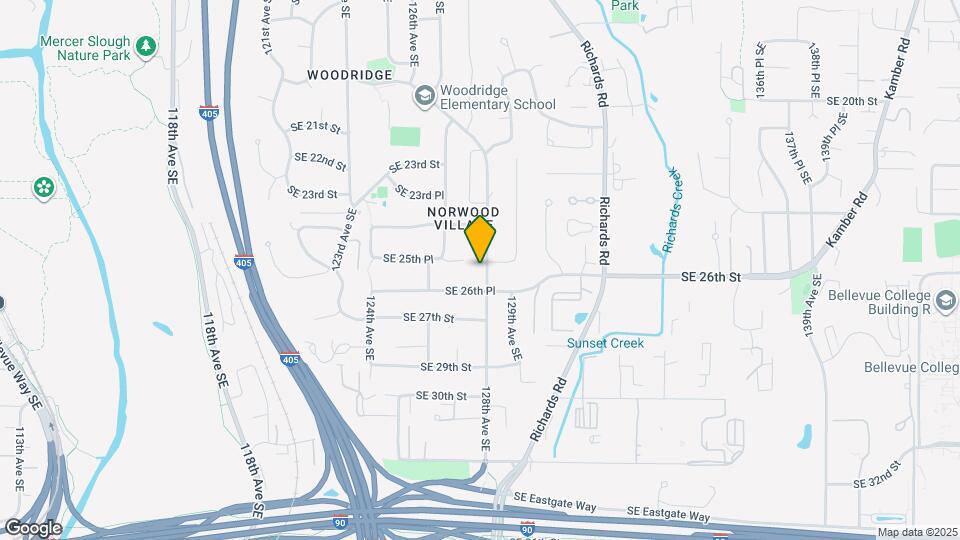 2539 128th Ave SE Map and Location Details