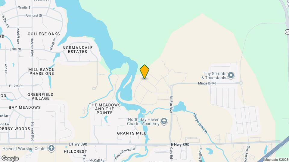 107 N Shoreview Dr. Map and Location Details