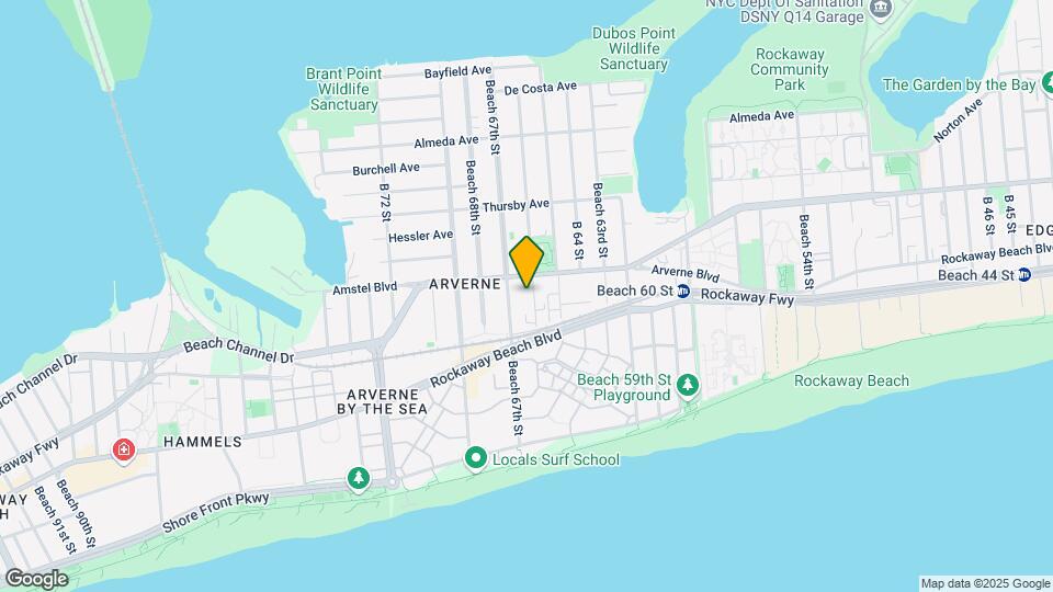 329 Beach 66th St Mapa y Detalles de la Ubicación