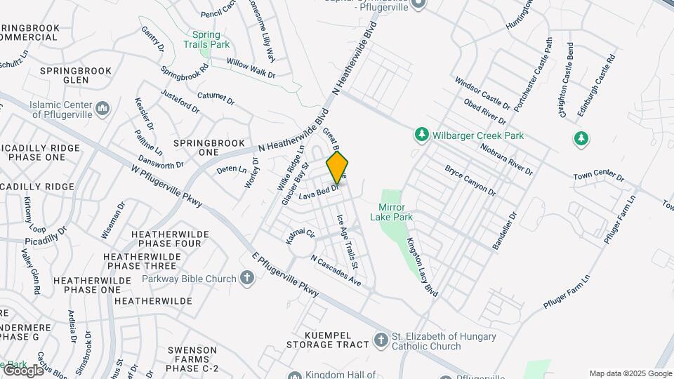 317 Lava Bed Dr Map and Location Details