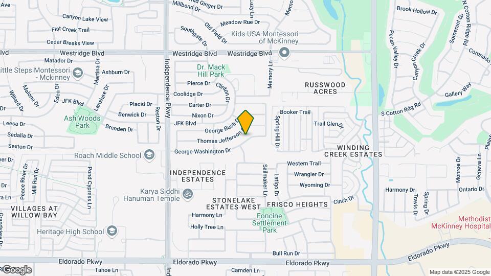 9608 George Washington Dr Map and Location Details
